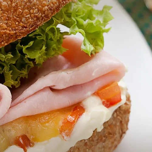 Bauru com Presunto Sadia e Cream Cheese